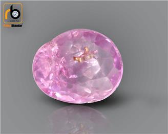 NATURAL UNHEATED UNTREATED  PINK SAPPHIRE (O) 1.34 CRT ( 54601 )